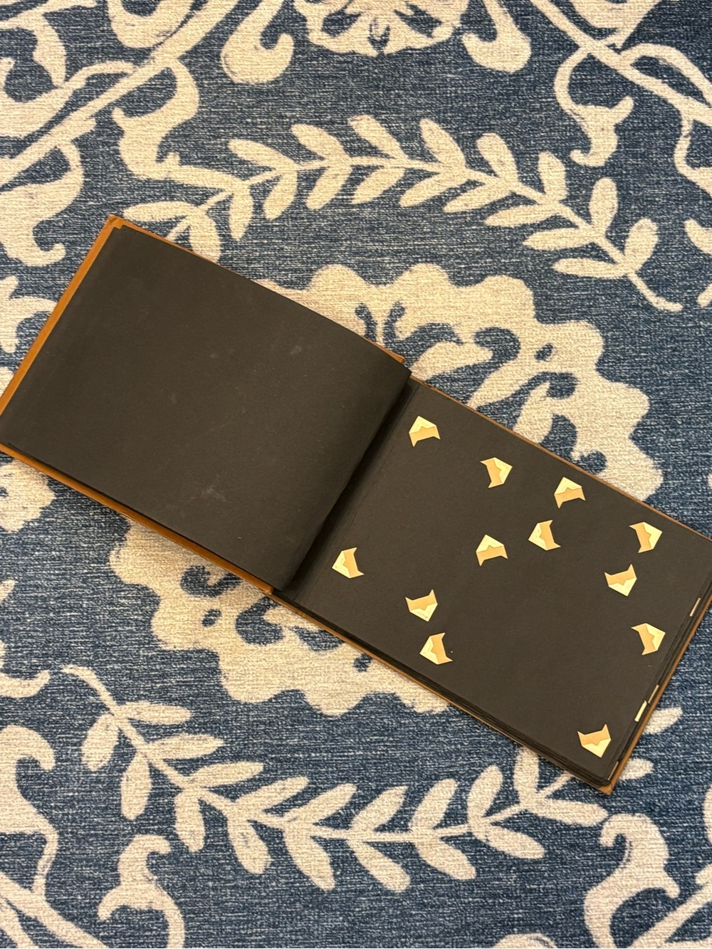 Vintage Embossed 1920’s Photograph Album - Brown Photograph Storage Book - Picture 6 of 7
